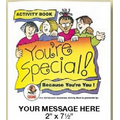 You're Special, Because You're You! Stock Design 8-Page Coloring Book